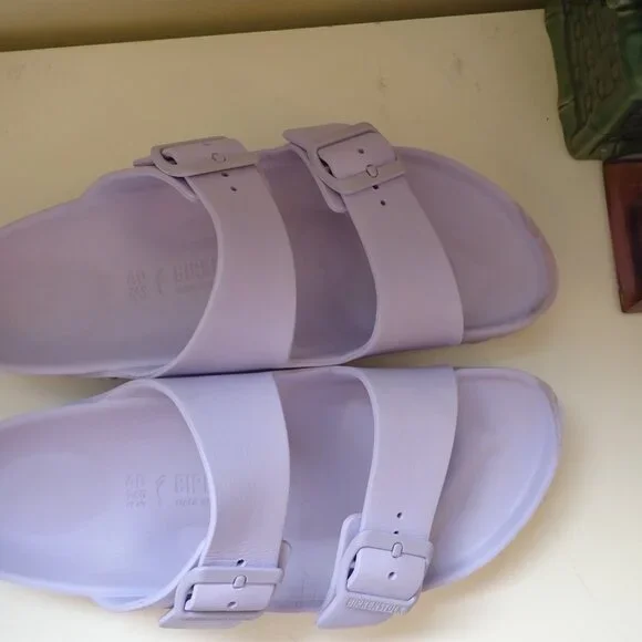Birkenstock Arizona Essentials EVA Slide Sandal / Violet / EU Size 40 US 9 - Picture 9 of 13